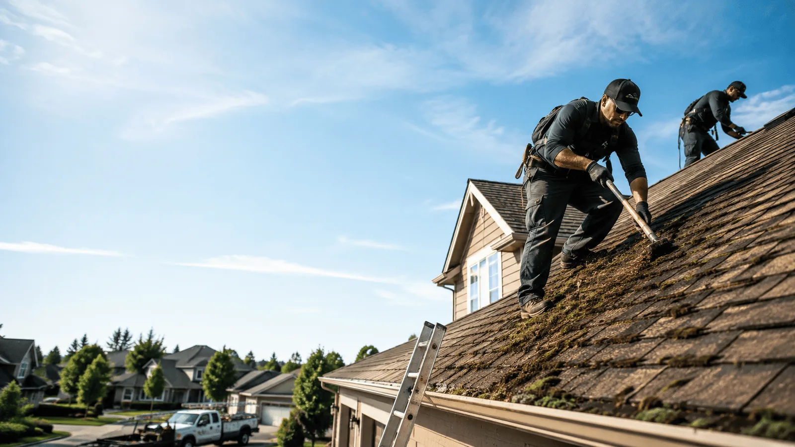 Roof Moss Removal in Abilene, TX near me